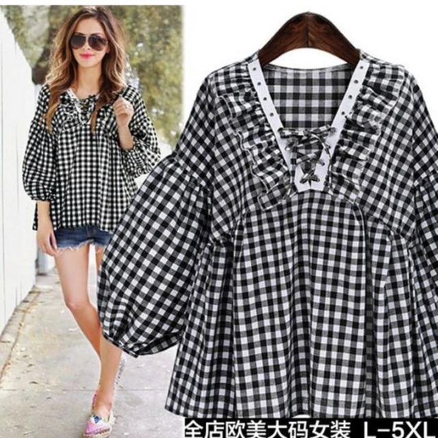 Áo babydoll bigsize