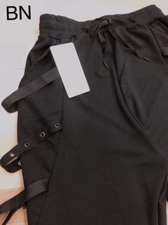 Quần bomber nữ phối dây
