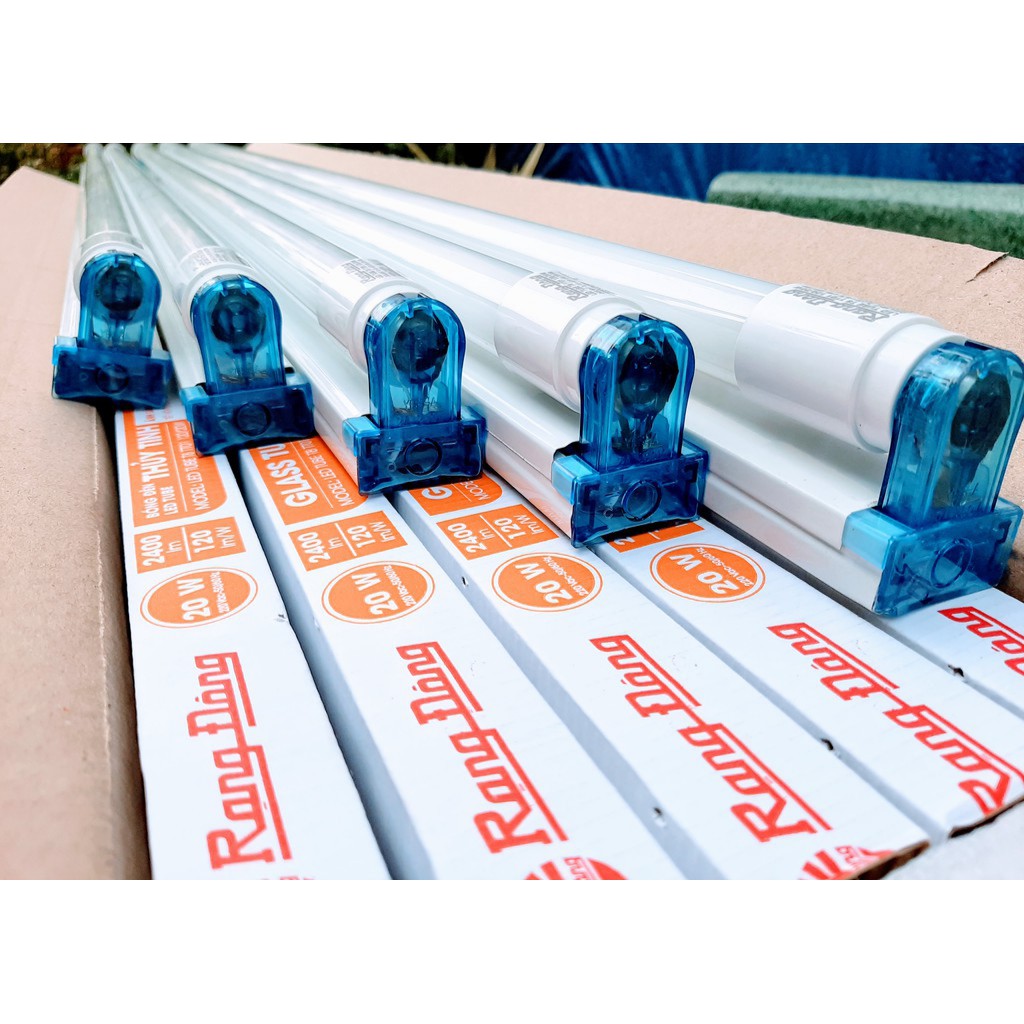 Bộ Bóng Đèn Led Tuýp 1m2 Rạng Đông 1,2m 20W Ánh Sáng Trắng (Đặt mua từ 3 sản phẩm)