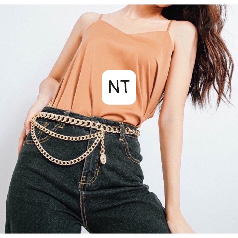 Đai váy, Belt xích đá 3 tầng thương hiệu cao cấp