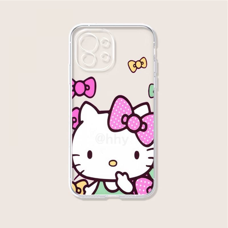 Ốp Điện Thoại Tpu Mềm Chống Sốc In hello Kitty Cho iPhone 14 11 12 13 pro max XS X XR XSMax 7 8 6 6s plus SE 2020