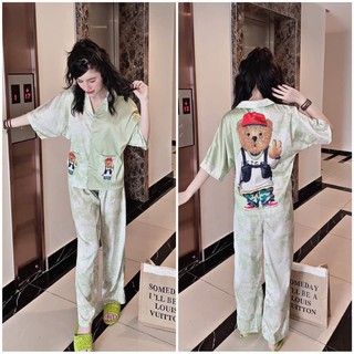 [Đồ Ngủ] Đồ Ngủ Pijama Cực Mát Nữ
