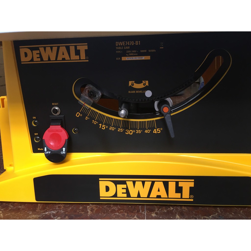 Máy cưa bàn Dewalt DWE7470-B1