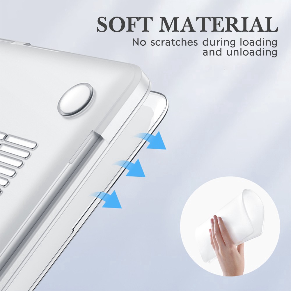 Ốp bảo vệ bằng nhựa PC dành cho Macbook Pro Retina 12 13 15 New Air 13 | BigBuy360 - bigbuy360.vn