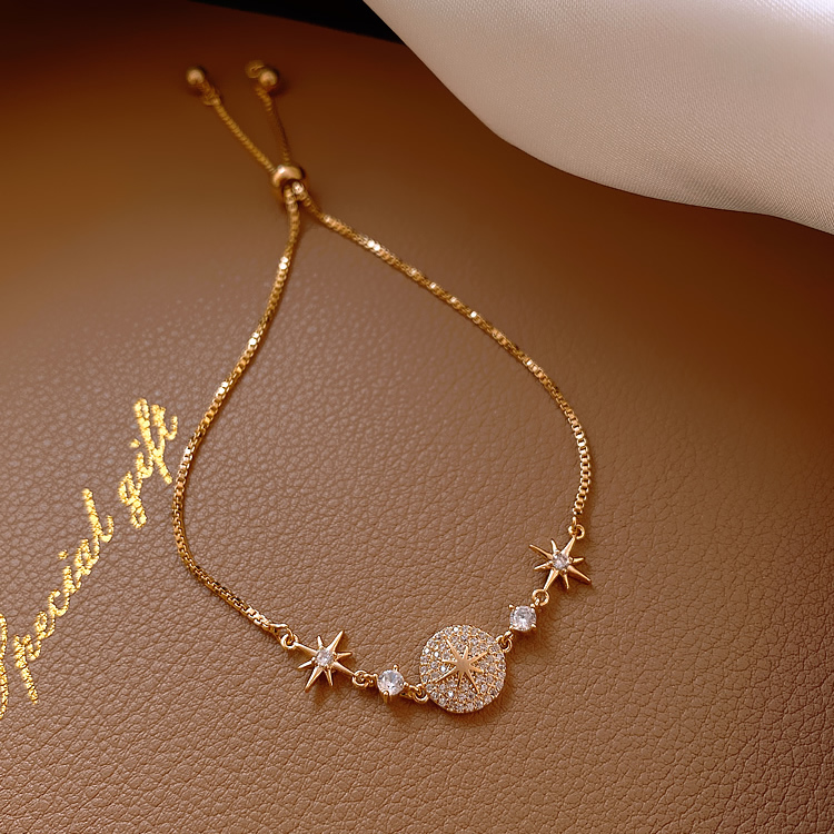 Thời Trang Hàn Quốc Mới Bầu Trời Đầy Sao Cá Tính Vòng Tay Đơn Giản