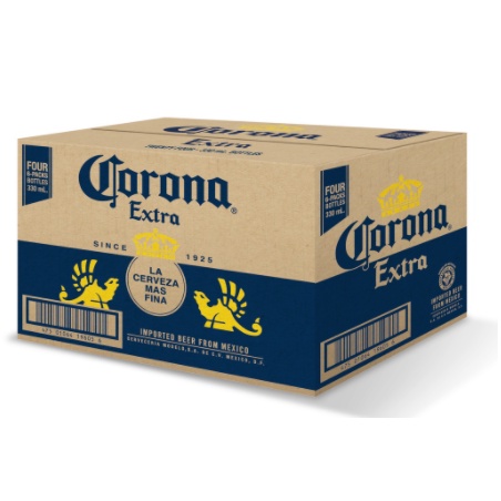 Bia Corona Extra nhập khẩu thùng 24 chai (355/chai)