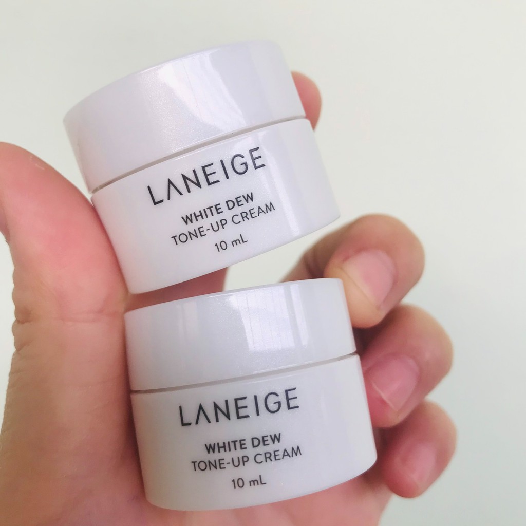 Kem Dưỡng Laneige Nâng Tông Chống Nắng Ban Ngày White Dew Tone Up Fluid SPF35 PA++ 10ml