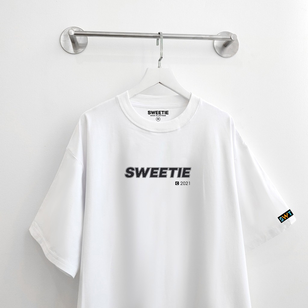 Áo thun SWEETIE BASIC Tee - Trắng - Unisex