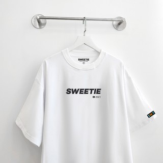 Áo thun SWEETIE BASIC Tee - Trắng - Unisex - Full Box
