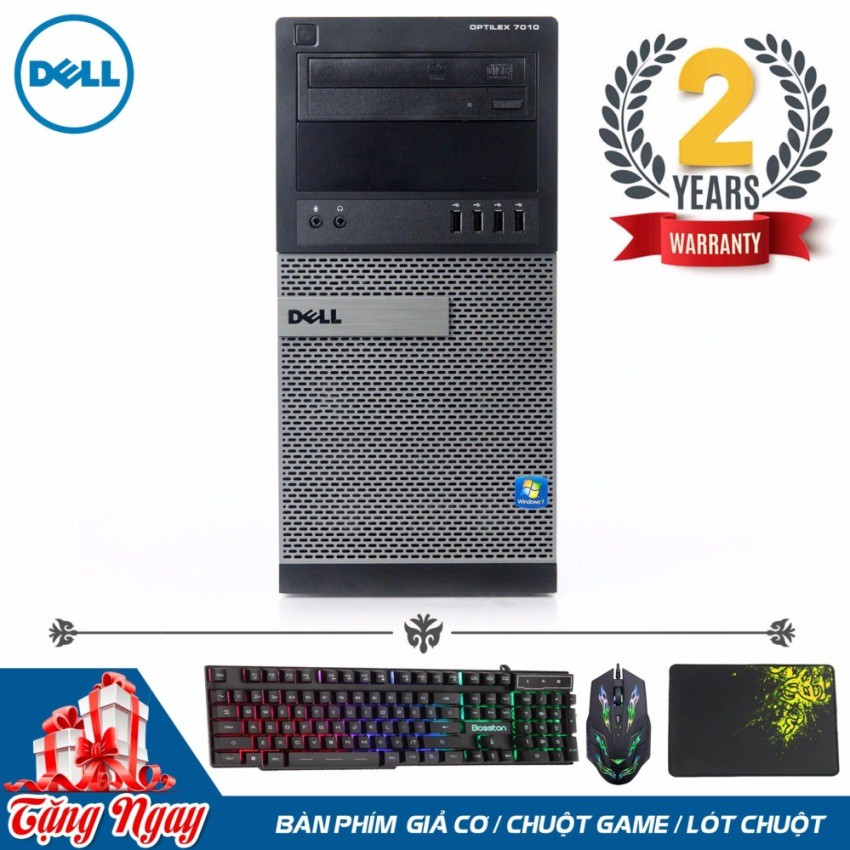 Máy tính Doanh Nghiệp DELL OPTIPLEX 7010 MT (G2030, Ram 8GB, SSD 240GB) + Quà Tặng - Hàng Nhập Khẩu | BigBuy360 - bigbuy360.vn