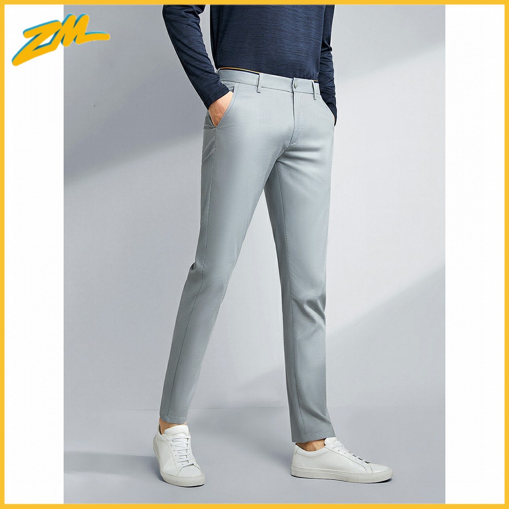 Quần Tây Nam Hàn Quốc , Quần Tây Nam Cao Cấp Màu Đen Dáng Ôm Vải Chống Nhăn Bai Xù | BigBuy360 - bigbuy360.vn