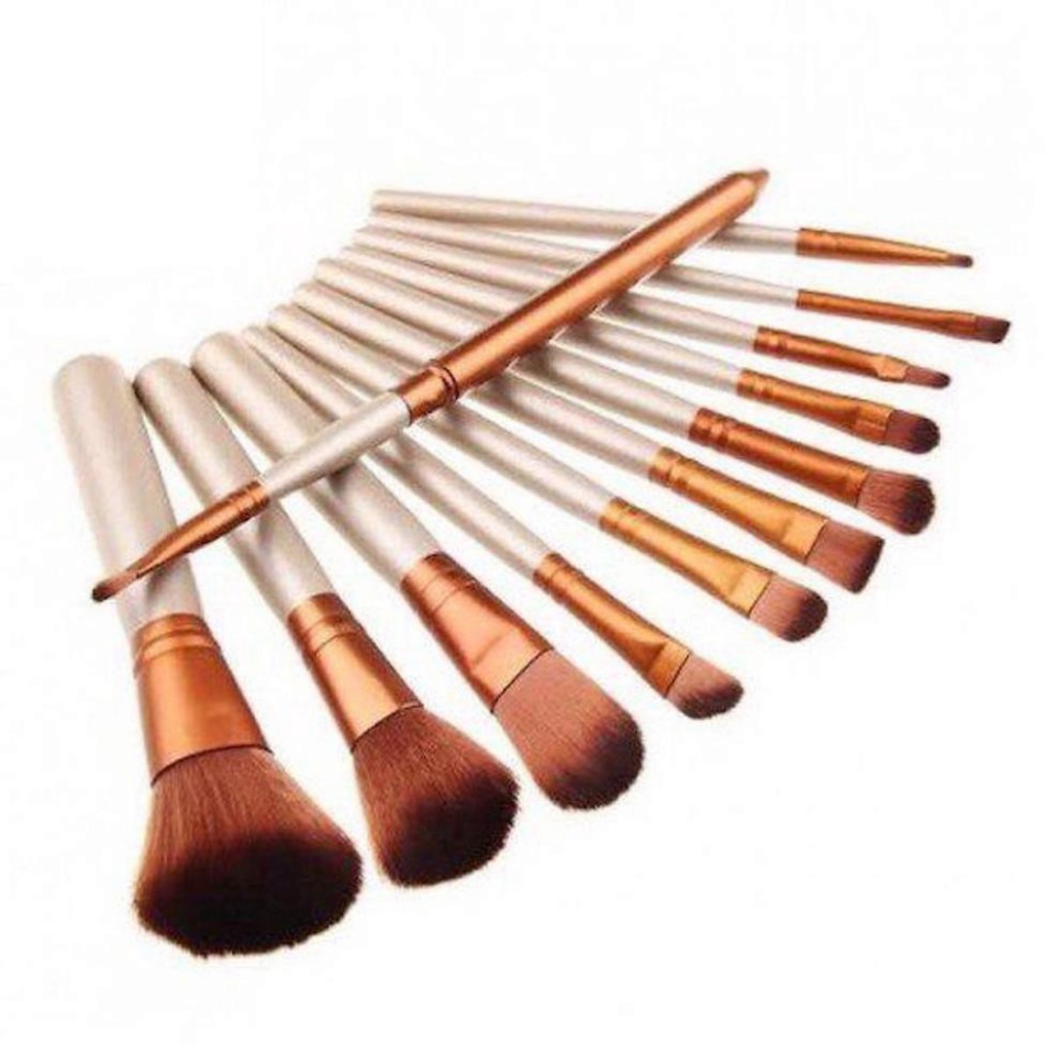 [FREESHIP❤️] BỘ CỌ TRANG ĐIỂM NAKE 12 CÂY CỌ LÔNG MIN ( Kèm Hộp thiếc sang trọng )