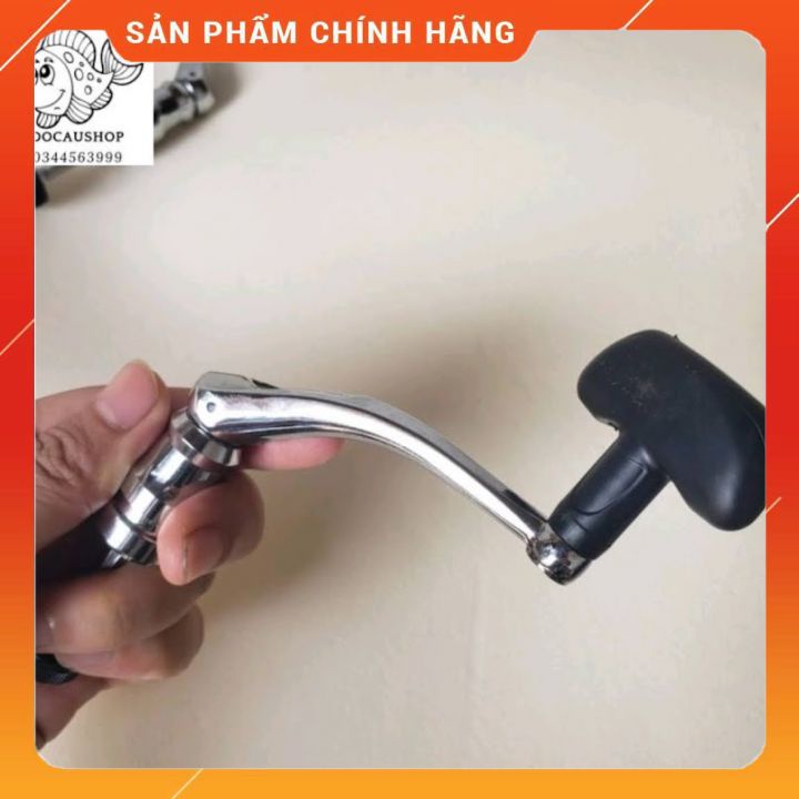 Tay quay máy câu kim loại thay thế được mọi loại máy quay