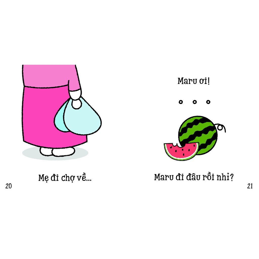 Sách - Set 3 cuốn ehon Maru lớn rồi - dành cho bé từ 2 tuổi - Ehon Nhật Bản