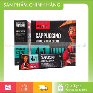 Cà Phê Mr.Việt_4 In 1 Cappuccino