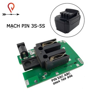 Mạch pin 12v-21v cho máy khoan pin makita TQ 18v loại pin vuông