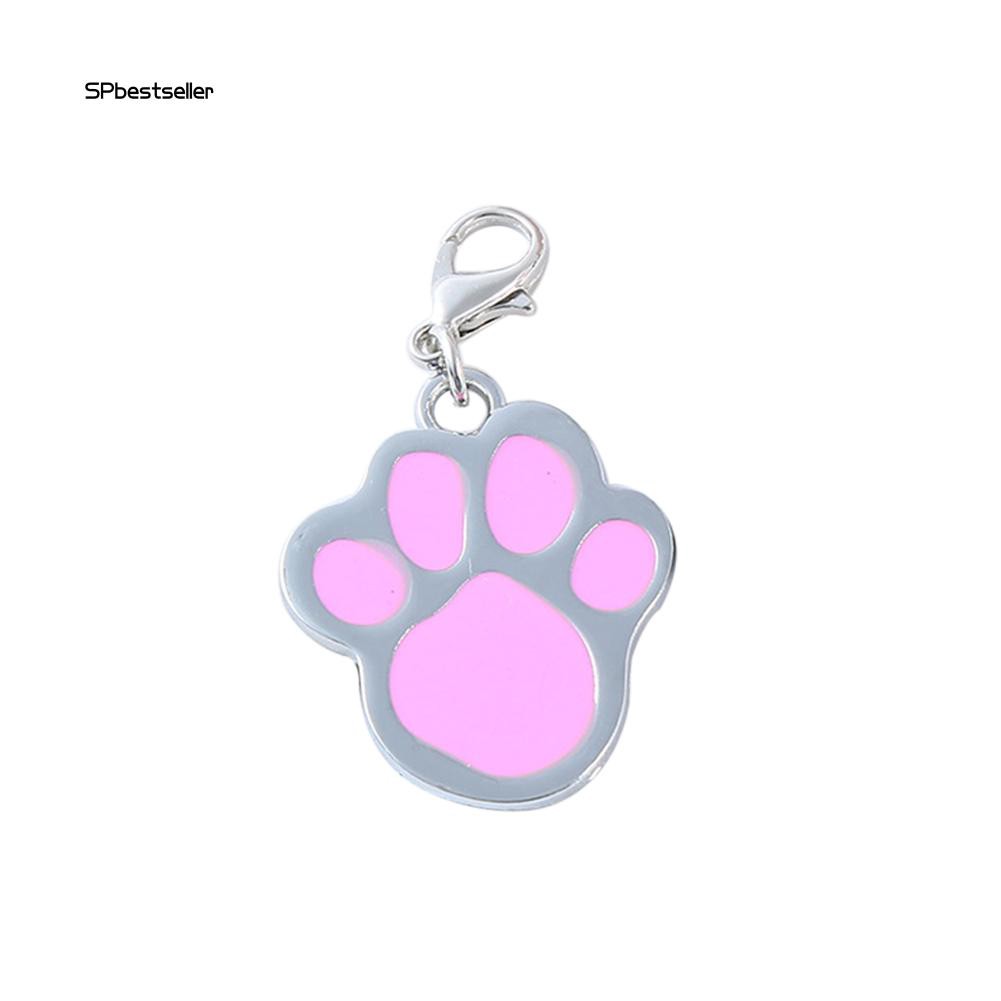 Móc khóa hình dấu chân chó xinh xắn đáng yêu