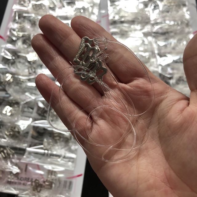 Dây Quai Trong Dây Vai Áo Ngực Trong Suốt Sợi Bún Sợi Dẹt