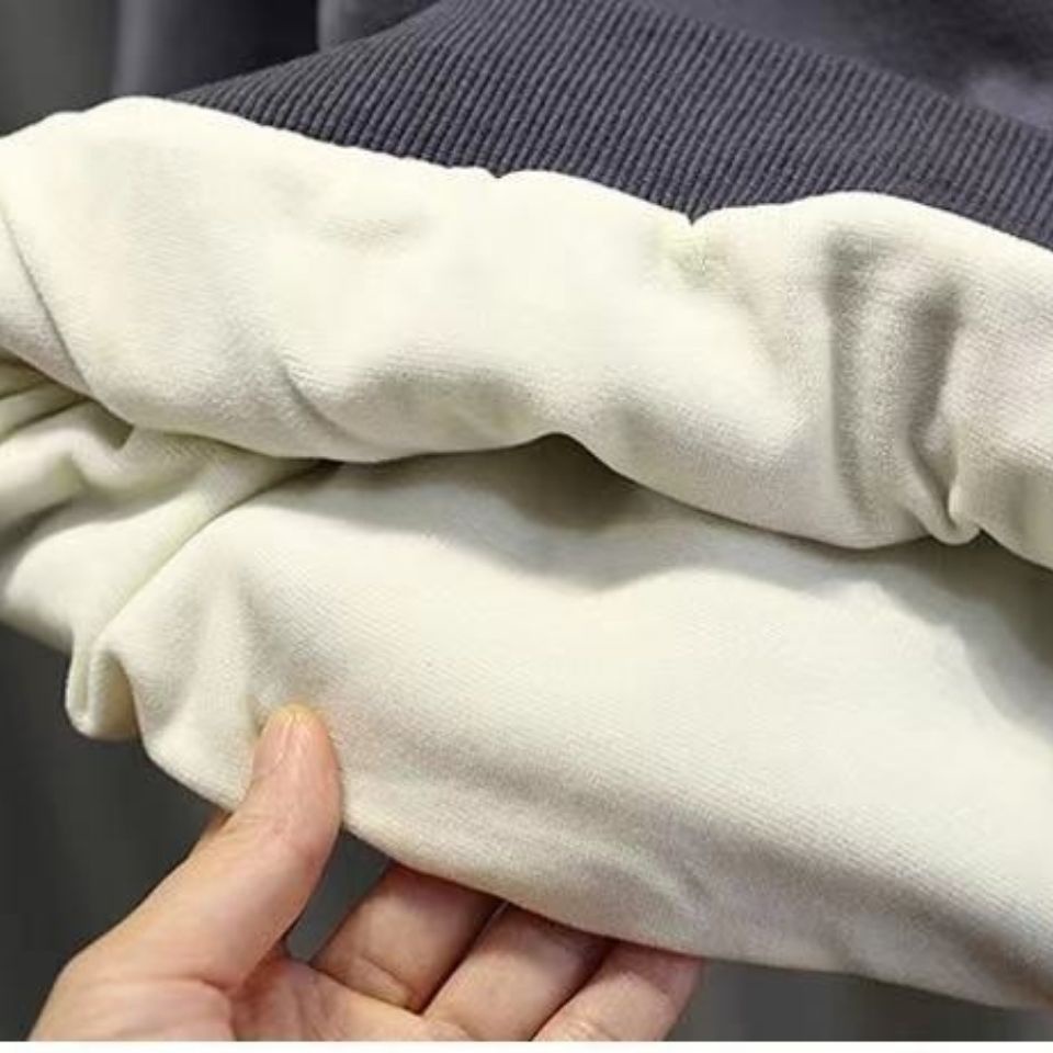 Áo sweater nhung dày giữ ấm mùa thu đông phong cách mới cho bé trai 2021