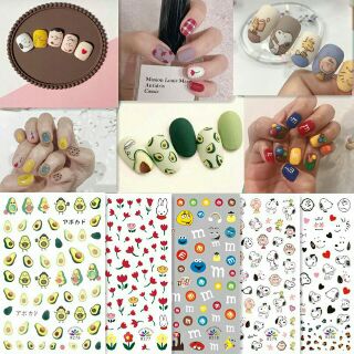 STICKER DÁN TRANG TRÍ MÓNG TAY DỄ THƯƠNG