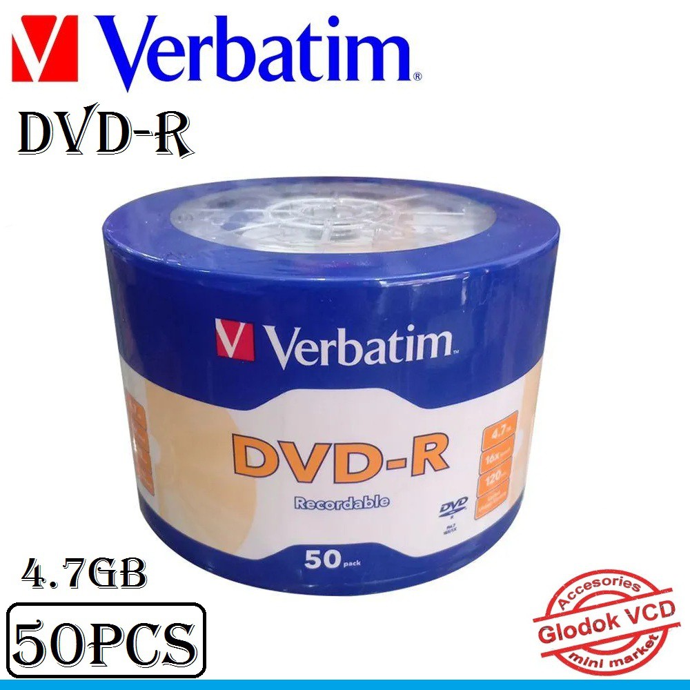 Set 50 Đĩa Dvd-R 16x Dvd Trắng