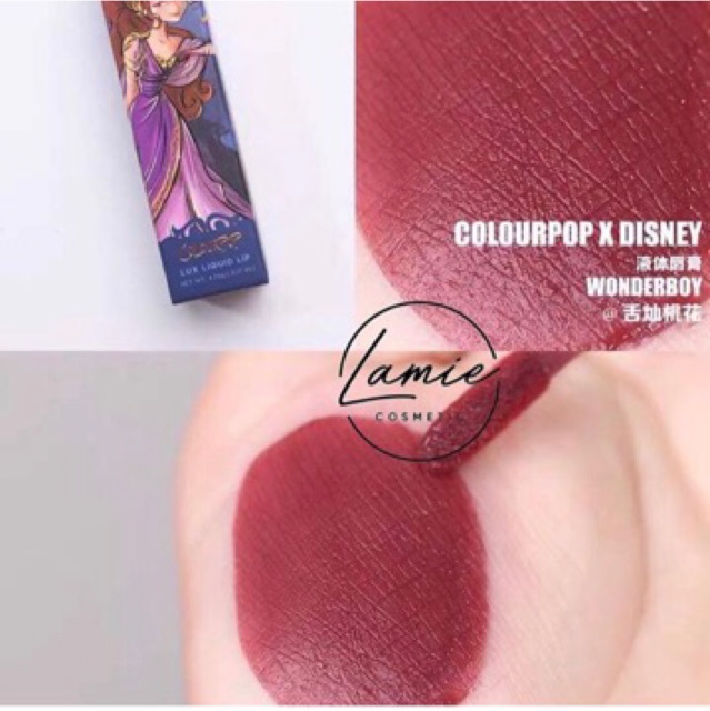 Son kem colourpop Disney lux liquid lip