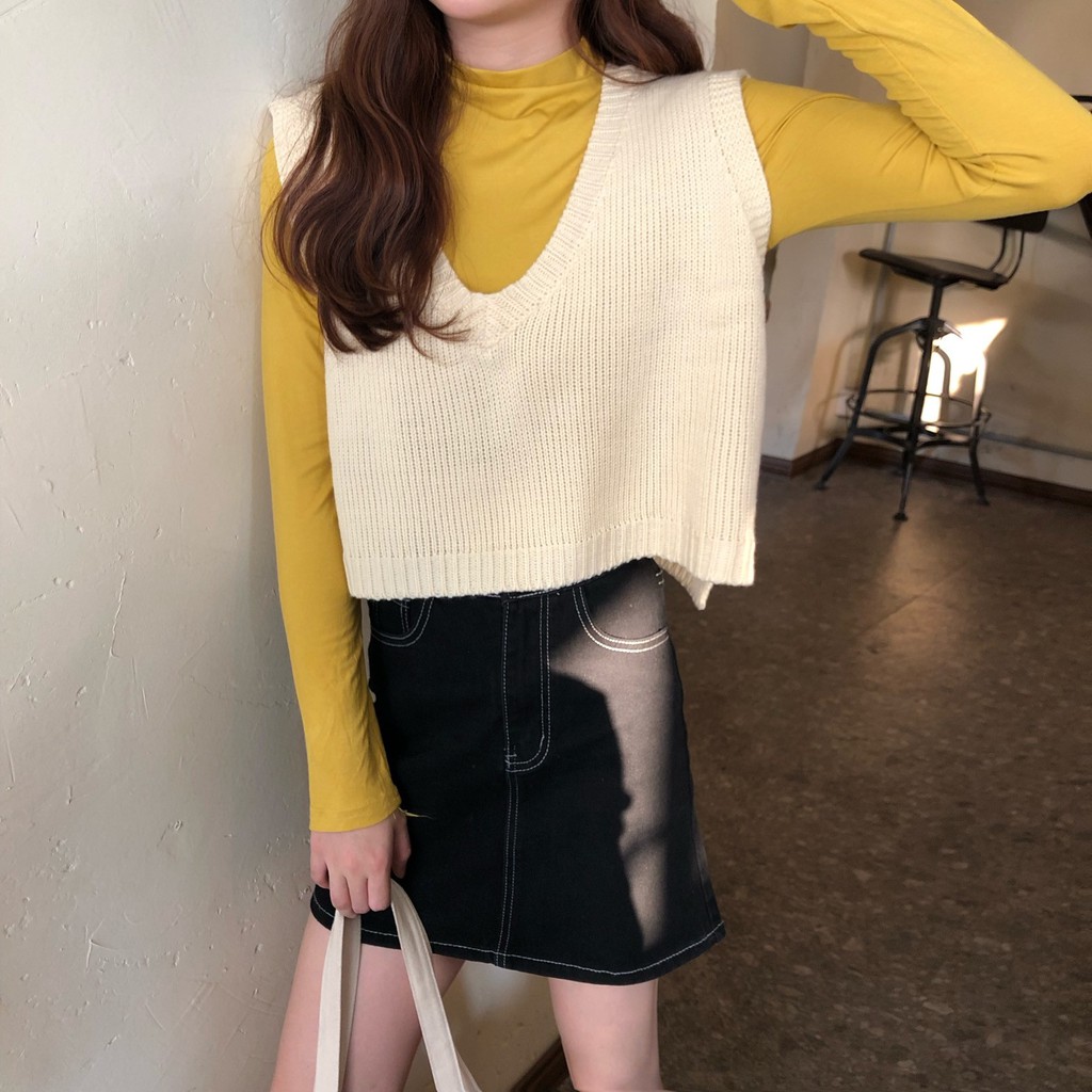 [SẴN] Áo gilê nữ Ulzzang Quảng Châu AGL2