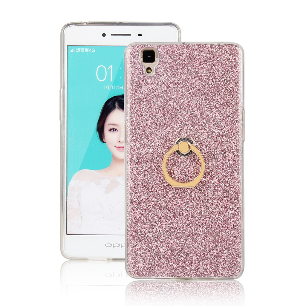 Ốp lưng điện thoại kiểu dáng thời trang có nhẫn lồng ngón tay dành cho OPPO R7s