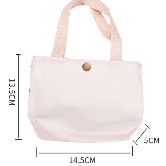 Túi Vải Canvas Mini Dễ Thương Túi Tote Rẻ Túi Túi Tote Túi Xách Nữ Túi Hàn Quốc Túi Vải Tote Túi đẹp