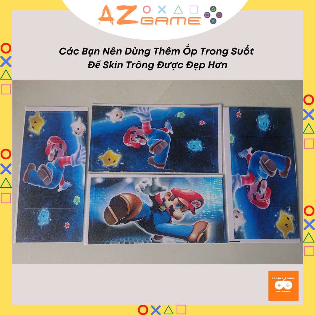 Skin Dán Trang Trí Máy Nintendo DSi Cao Cấp