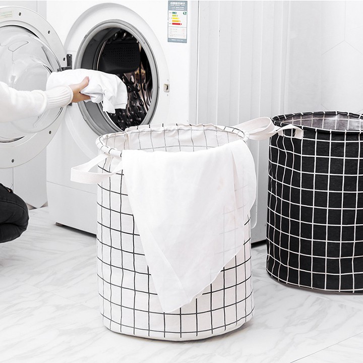Giỏ vải đựng đồ gấp gọn đa năng tiện lợi mẫu mớimeomeo