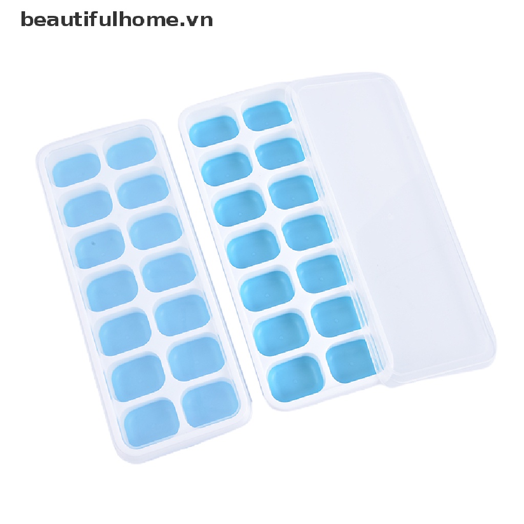 Khuôn Silicone Làm Đá / Thạch / Cocktail Có Tay Cầm Tiện Dụng