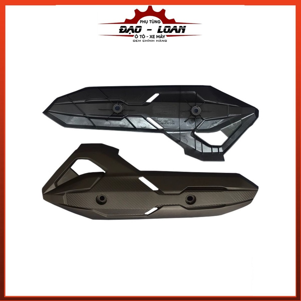 Ốp bô | Che bô | Tấm Cách Nhiệt Bô (Ống xả) Air Blade 2016 18318-K66-V00 zin chính hãng Honda