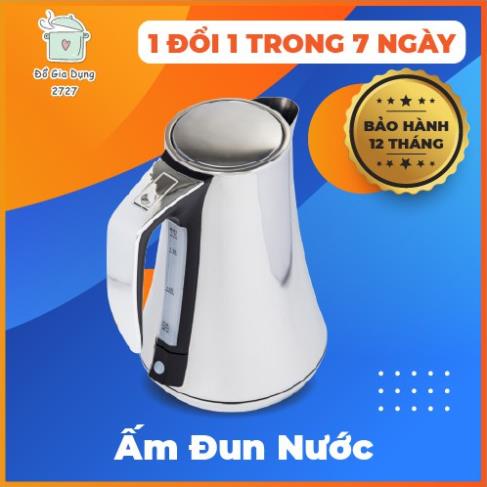 Ấm Điện, Ấm Đun Điện Tử Chính Hãng HYUNDAI 1,7L HDE 5001S - Đun nóng nhanh, chịu nhiệt, độ bền cao, bảo hành 12 tháng .