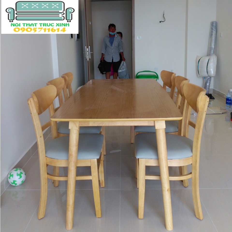 Bộ bàn ăn 6 ghế
