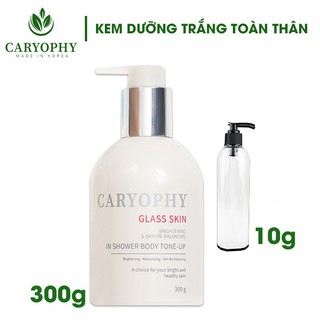 Kem Dưỡng Ẩm Trắng Da 3 in 1  - Dưỡng Trắng Da Tự Nhiên Glass Skin Caryophy