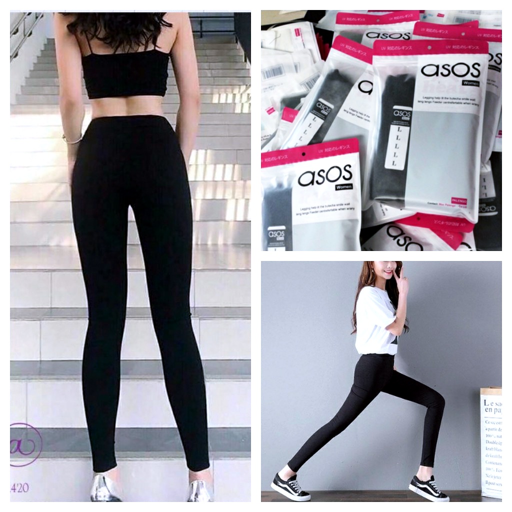 Quần Legging Nâng Mông ASOS Big Size Hàng Cao Cấp Xuất Khẩu Vải Thoáng Mát Co Giãn Tốt | BigBuy360 - bigbuy360.vn