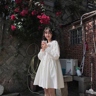 Sale off đầm doll trắng