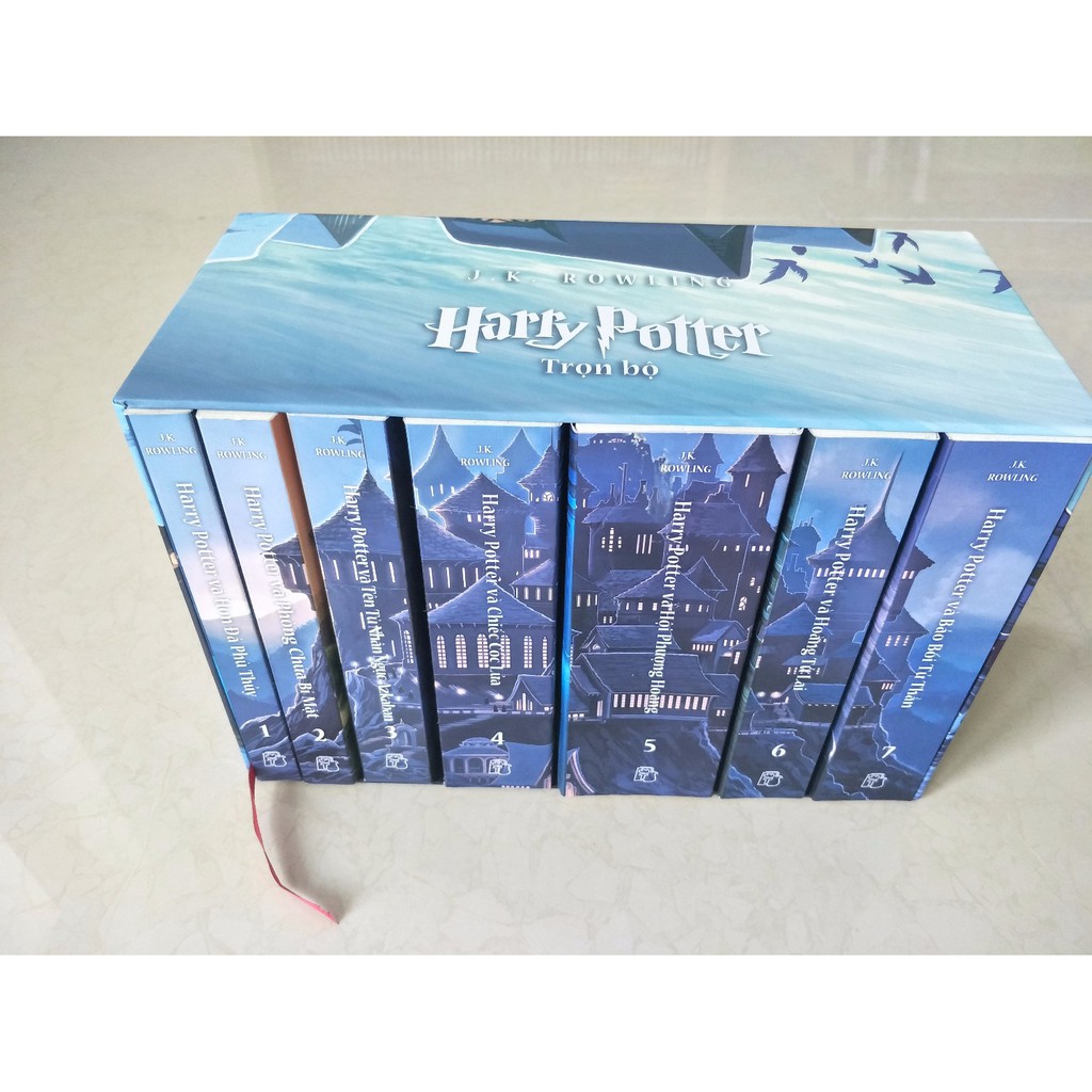 Sách Boxset Harry Potter Bản Tiếng Việt (Trọn Bộ 7 Tập)