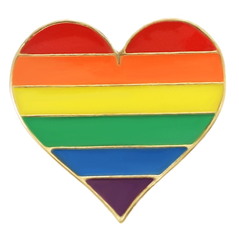 Ghim Cài Áo Hình Cờ Cầu Vồng LGBT