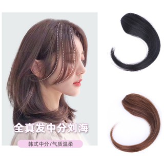 [TÓC THẬT]Tóc kẹp mái dài - Phong cách Hàn Quốc