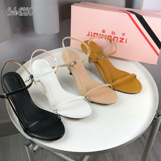 Sandal cao gót 5p quai mảnh Today Style da mềm G230