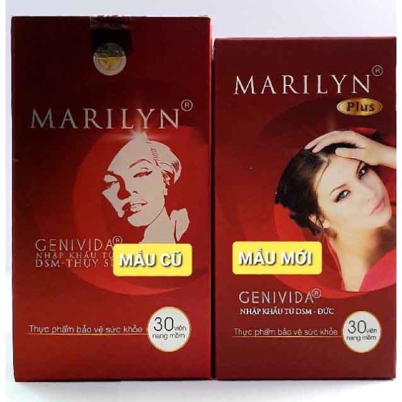 MARILYN plus  - Hỗ trợ cải thiện nội tiết tố nữ,giảm nguy cơ sạm da