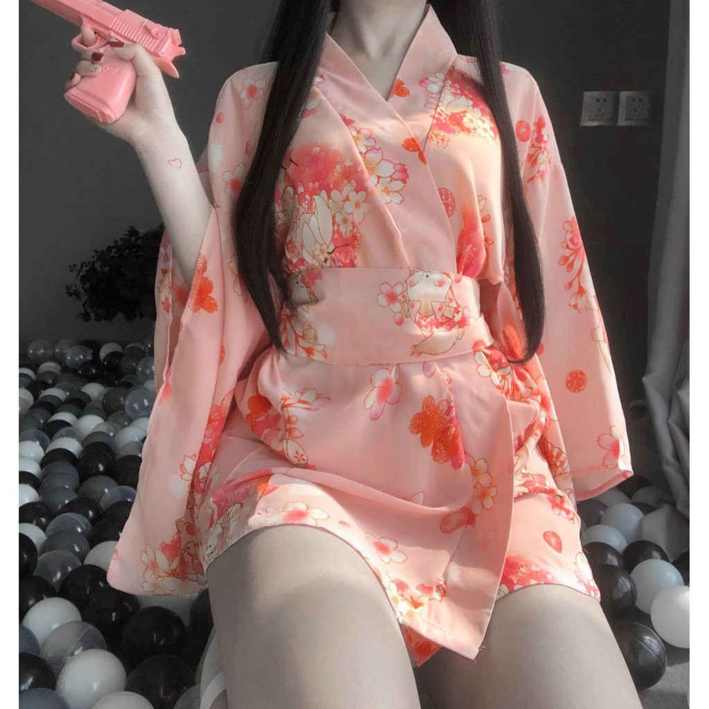 Áo ngủ kiểu kimono nữ cao cấp có thể làm quà cưới 2347 | BigBuy360 - bigbuy360.vn