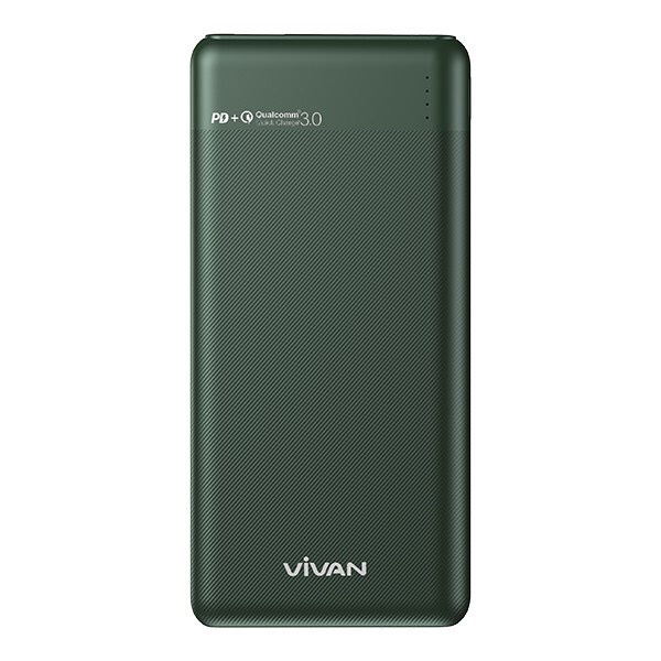 Pin Sạc Dự Phòng 10000mAh VIVAN VPB-M10 Sạc Nhanh Chuẩn PD/QC3.0 18W 2 Output 2 Input Hàng Chính Hãng Bảo Hành 12 Tháng