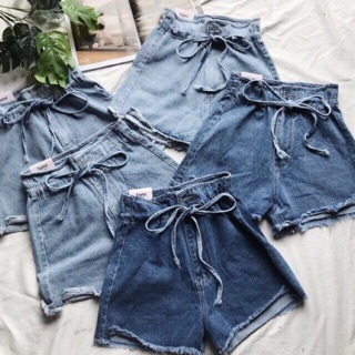 Quần shorts jean