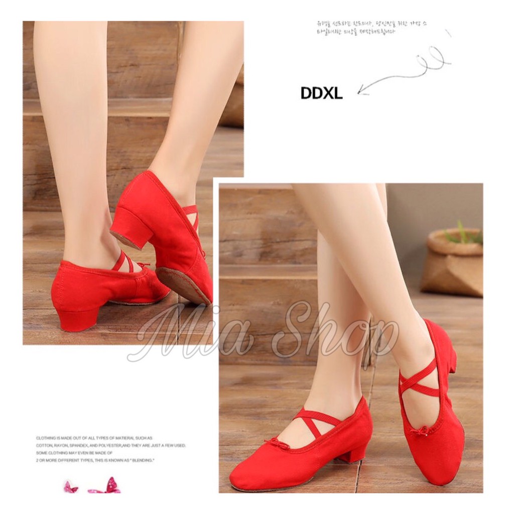 Giày Múa Cao Gót Êm Ái Bền Bỉ