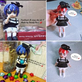 Ob11 - Set 24 Trang phục quần áo cho búp bê obitsu11, ddf, nendoll, UFdoll, ymy