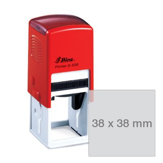 Dấu Shiny Vuông S-538 Khắc Dấu Ký Hiệu, Logo, Tiêu Đề,... Kích Thước 37x37mm