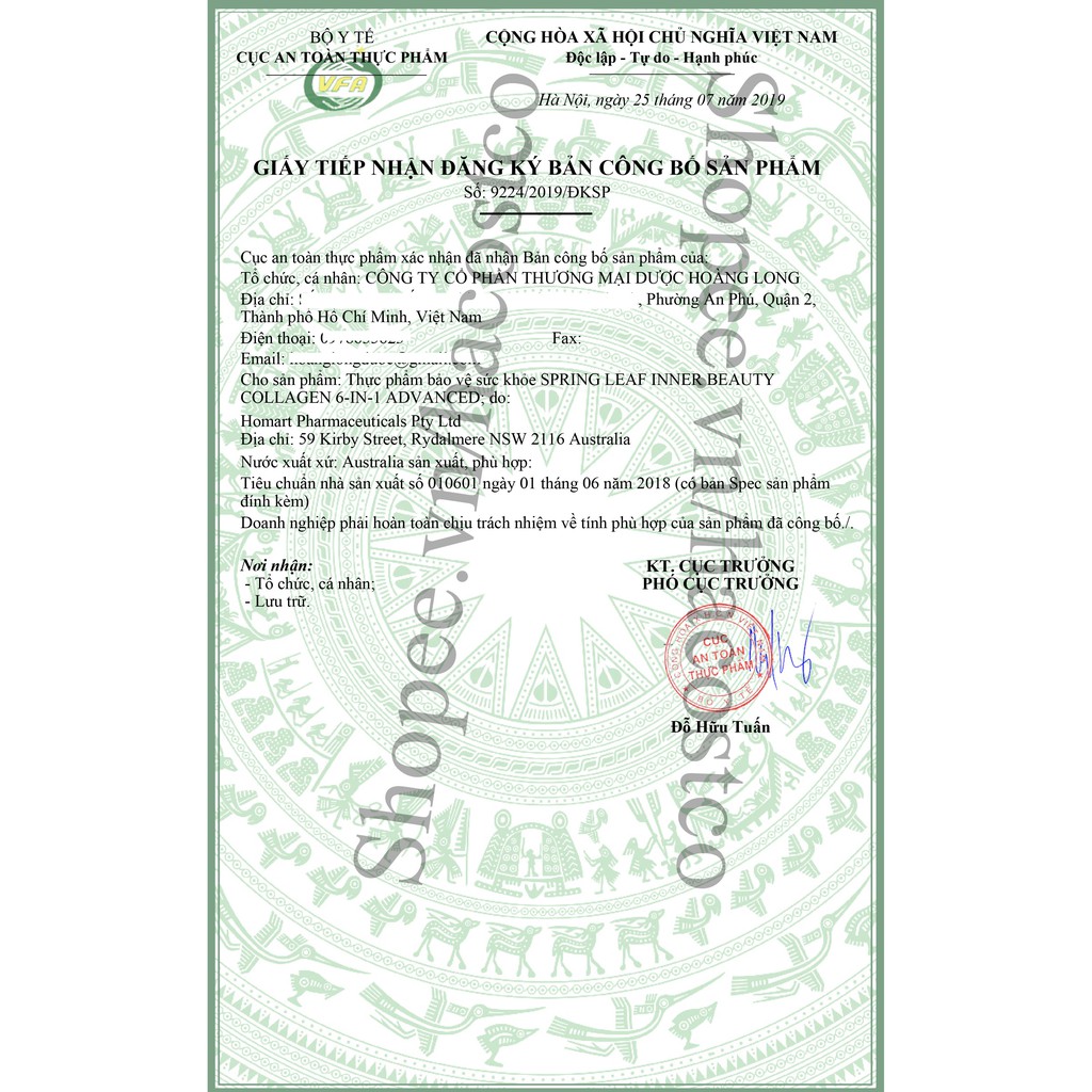 Viên Uống Collagen Spring Leaf Inner Beauty Collagen 6 in 1 Advanced 90 Viên - Spring Leaf | BigBuy360 - bigbuy360.vn